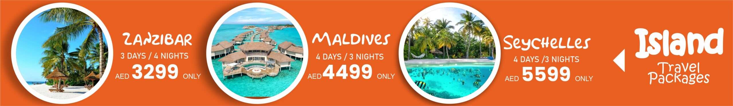 Island travel packages - ew web banner